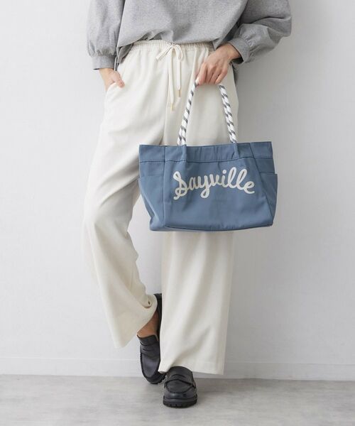 Dessin / デッサン トートバッグ | 【軽量/多ポケット】カラーコードトートバッグ(ブルー(091))