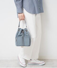 Dessin / デッサン ショルダーバッグ | 【2WAY/軽量】巾着ショルダーバッグ