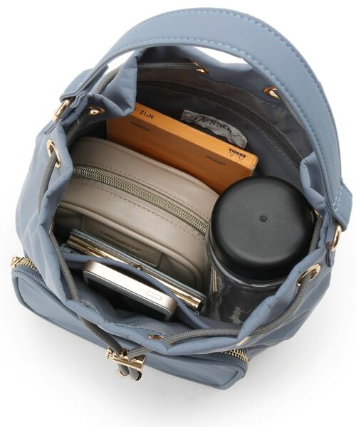 Dessin / デッサン ショルダーバッグ | 【2WAY/軽量】巾着ショルダーバッグ | 詳細12