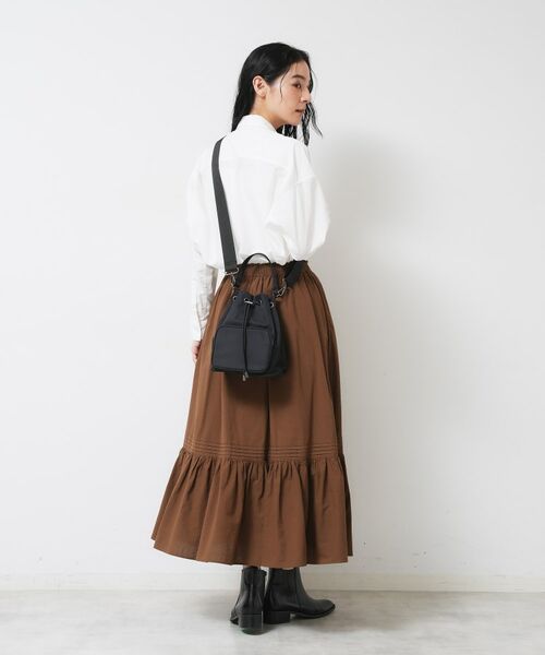 Dessin / デッサン ショルダーバッグ | 【2WAY/軽量】巾着ショルダーバッグ | 詳細2