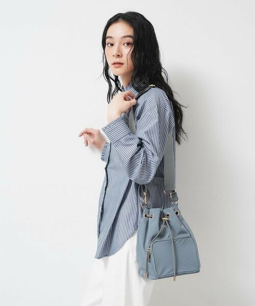 Dessin / デッサン ショルダーバッグ | 【2WAY/軽量】巾着ショルダーバッグ | 詳細3