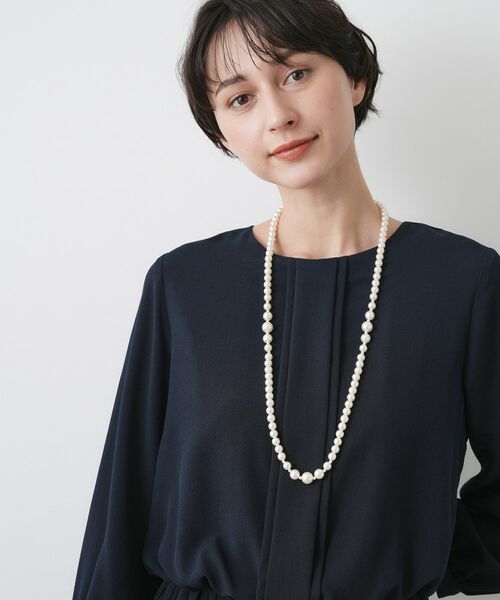 Dessin / デッサン ネックレス・ペンダント・チョーカー | 【入卒／セレモニー】パール調ロングネックレス | 詳細4
