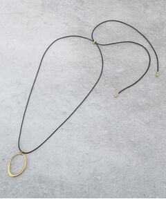 Dessin / デッサン ネックレス・ペンダント・チョーカー | オーバルモチーフコードネックレス