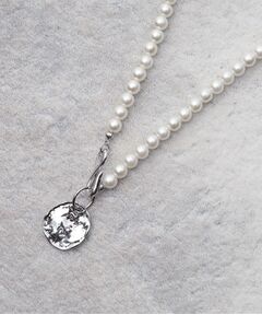 マルチウェイ フェイクパールY字ネックレス