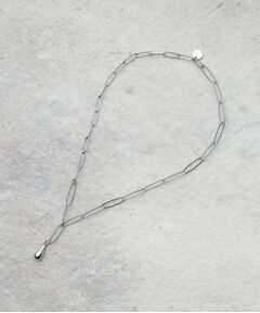 ミックスチェーンYラインネックレス