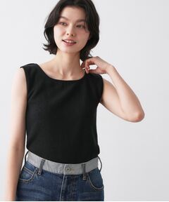 Dessin / デッサン キャミソール・チューブトップ | 【洗える】リブスクエアタンクトップ