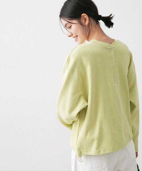 Dessin / デッサン カットソー | 【前後2WAY/洗える】ドロストリブカットソー | 詳細10