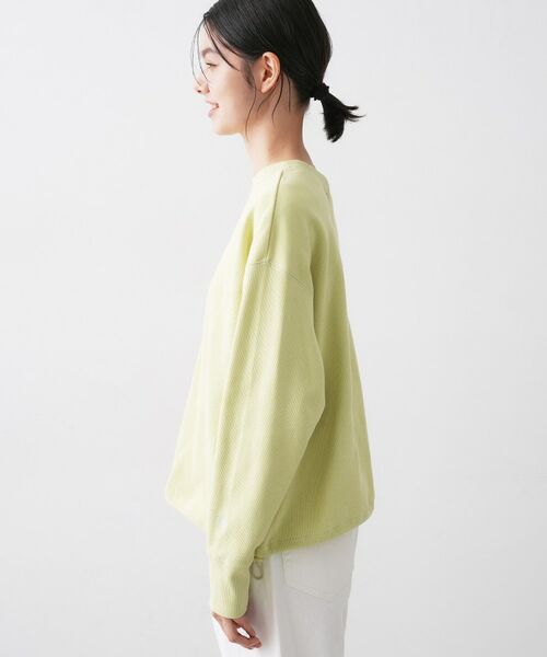 Dessin / デッサン カットソー | 【前後2WAY/洗える】ドロストリブカットソー | 詳細14