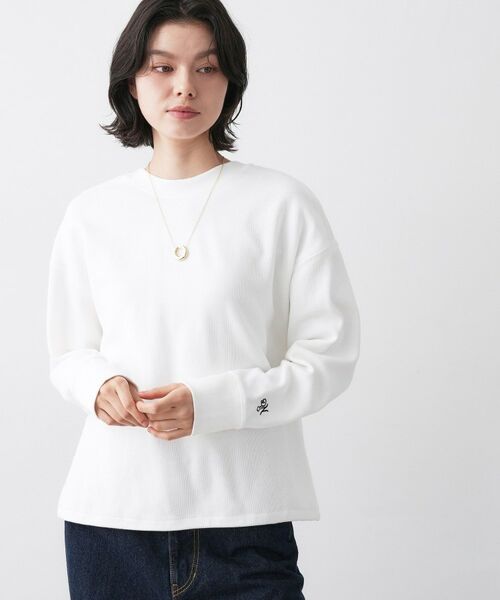 Dessin / デッサン カットソー | 【前後2WAY/洗える】ドロストリブカットソー | 詳細2