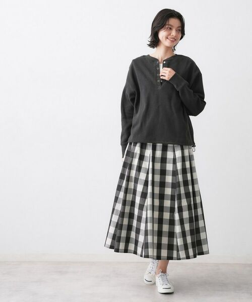 Dessin / デッサン カットソー | 【前後2WAY/洗える】ドロストリブカットソー | 詳細7