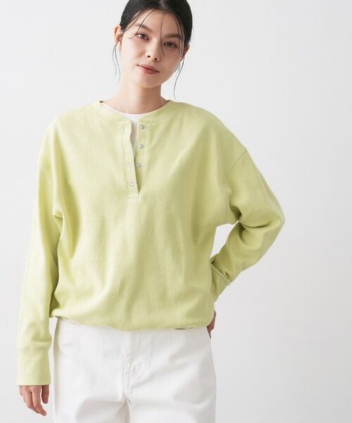 Dessin / デッサン カットソー | 【前後2WAY/洗える】ドロストリブカットソー | 詳細9