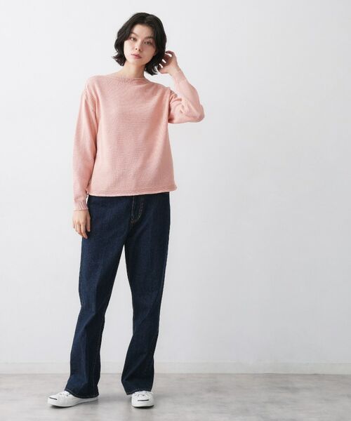 Dessin / デッサン ニット・セーター | 【洗える】ミドルゲージボートネックカラーニット | 詳細11
