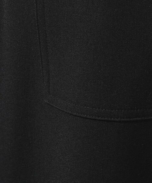 Dessin / デッサン パンツ | 【ウエストゴム/洗える】ツイルセミワイドパンツ | 詳細4