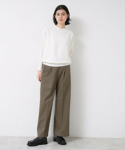 Dessin / デッサン パンツ | 裏起毛ツイルパンツ | 詳細3