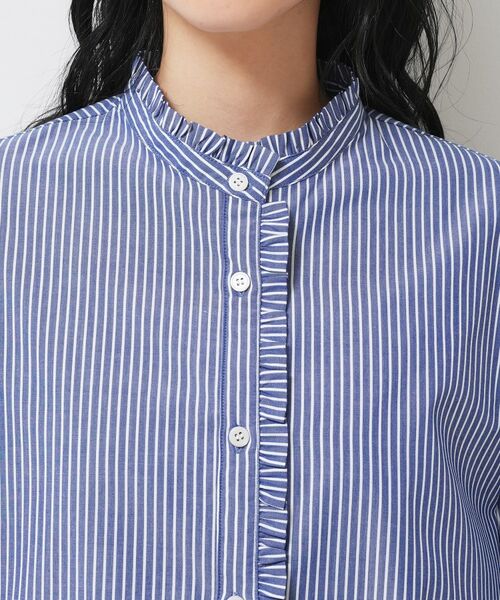 Dessin / デッサン シャツ・ブラウス | 【洗える】フリルネックブラウス | 詳細16