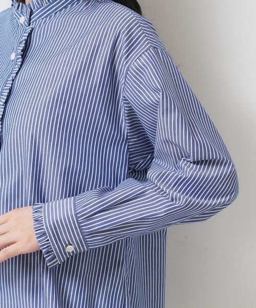 Dessin / デッサン シャツ・ブラウス | 【洗える】フリルネックブラウス | 詳細17