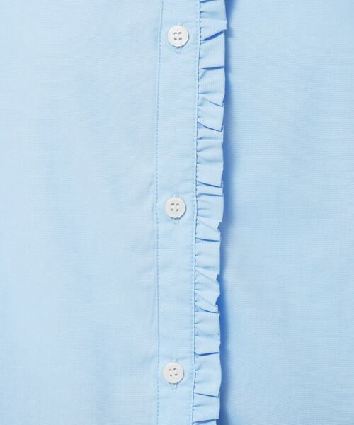 Dessin / デッサン シャツ・ブラウス | 【洗える】フリルネックブラウス | 詳細8