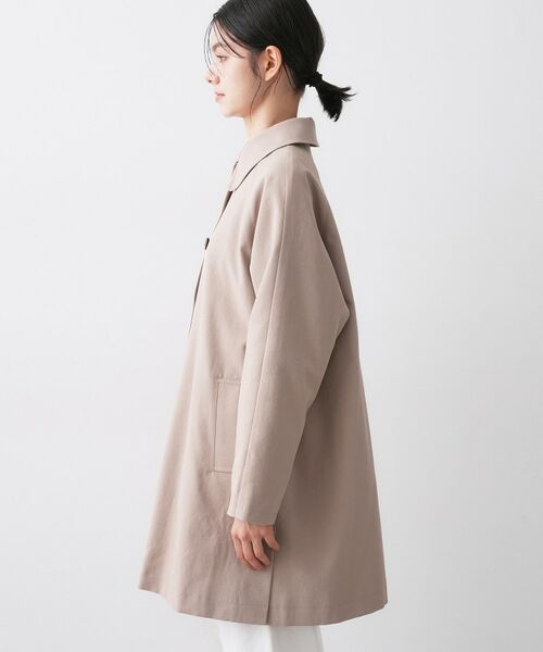 Dessin / デッサン ステンカラーコート | 【花粉ガード/撥水加工/洗える】ステンカラースプリングコート | 詳細14