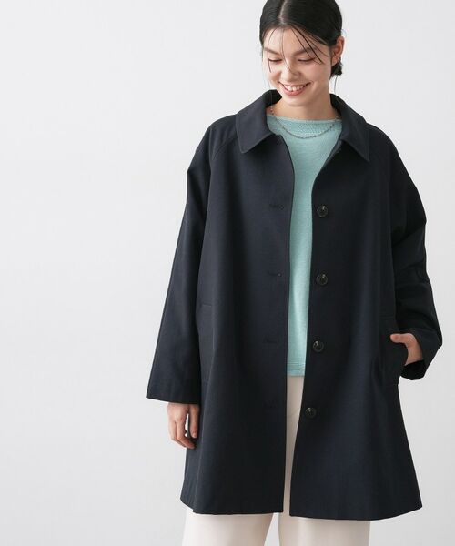 Dessin / デッサン ステンカラーコート | 【花粉ガード/撥水加工/洗える】ステンカラースプリングコート | 詳細6
