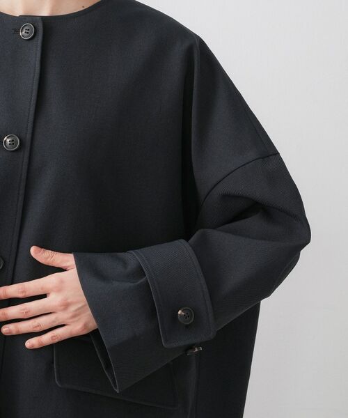 Dessin / デッサン その他アウター | 【花粉ガード/撥水加工/洗える】クルーネックスプリングコート | 詳細18