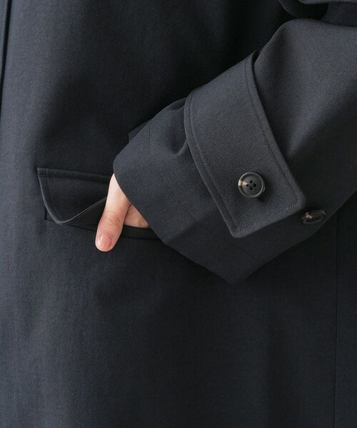 Dessin / デッサン その他アウター | 【花粉ガード/撥水加工/洗える】クルーネックスプリングコート | 詳細19