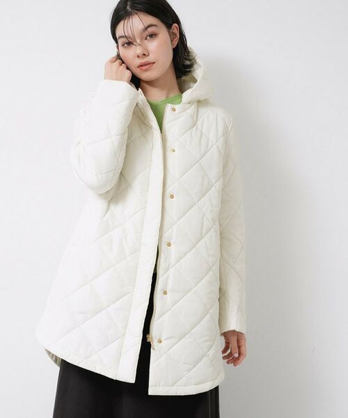 Dessin / デッサン その他アウター | 【洗える】中綿キルトコート(ホワイト(002))