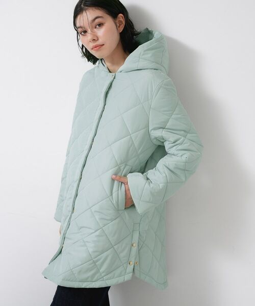 Dessin / デッサン その他アウター | 【洗える】中綿キルトコート(サックスブルー(090))