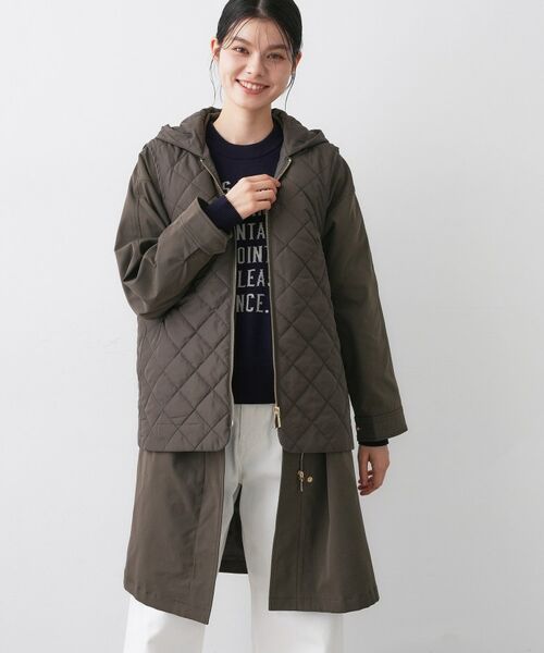 Dessin / デッサン その他アウター | 【4WAY/洗える】ベスト付き中綿キルトコート | 詳細3