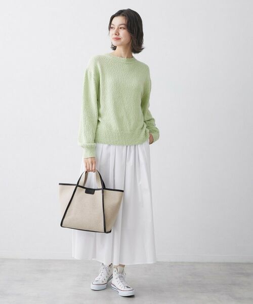 Dessin / デッサン トートバッグ | 【コットンリネン】 パイピングバッグ | 詳細4