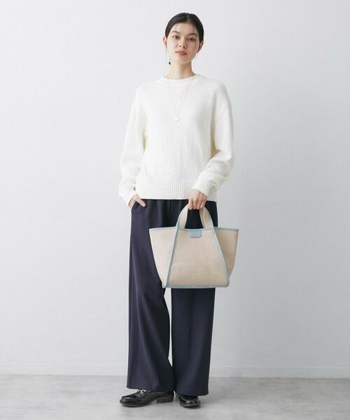 Dessin / デッサン トートバッグ | 【コットンリネン】 パイピングバッグ | 詳細6