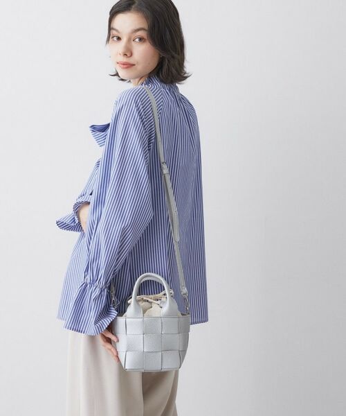 Dessin / デッサン トートバッグ | メッシュシリーズ2WAYミニトートバッグ(シルバー(006))