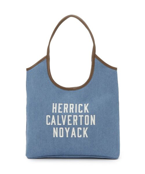 Dessin / デッサン トートバッグ | 【軽量】ロゴプリントデニム×帆布トートバッグ | 詳細6