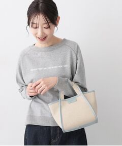 Dessin / デッサン ショルダーバッグ | 【軽量/2WAY】パイピングコットンリネンミニバッグ