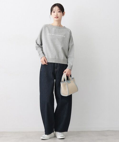 Dessin / デッサン ショルダーバッグ | 【軽量/2WAY】パイピングコットンリネンミニバッグ | 詳細4