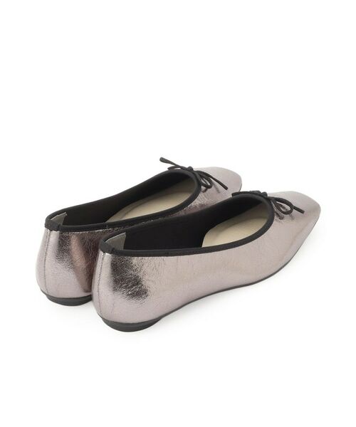 Dessin / デッサン パンプス | レザー調スクエアトゥ フラットパンプス | 詳細3