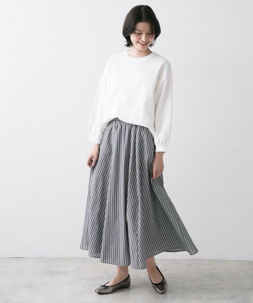 Dessin / デッサン パンプス | レザー調スクエアトゥ フラットパンプス | 詳細7