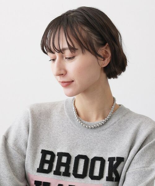 Dessin / デッサン ネックレス・ペンダント・チョーカー | シルバービーズショートネックレス | 詳細5