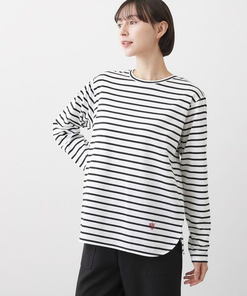 Dessin / デッサン カットソー | シャツテールロングTシャツ | 詳細10