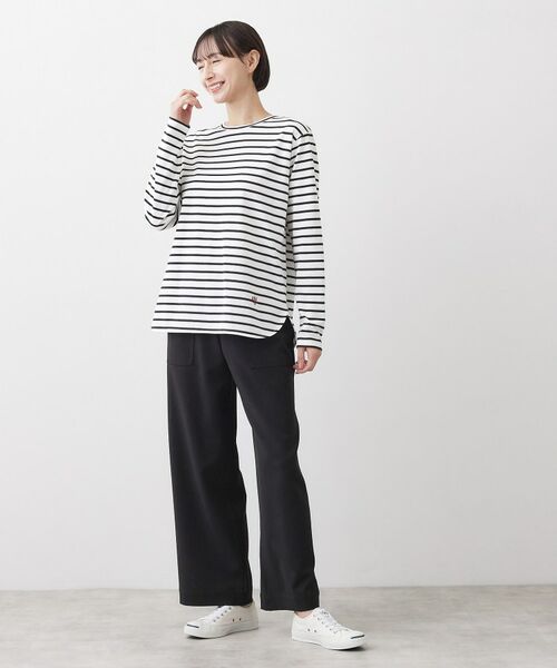 Dessin / デッサン カットソー | シャツテールロングTシャツ | 詳細11