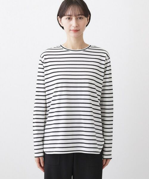 Dessin / デッサン カットソー | シャツテールロングTシャツ | 詳細13