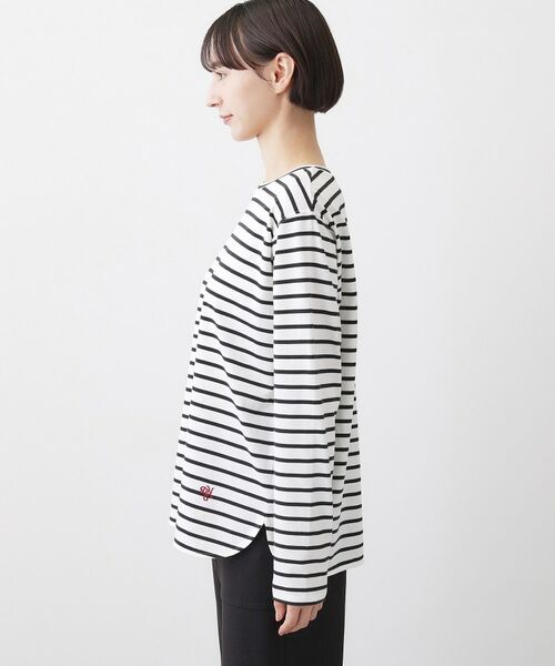 Dessin / デッサン カットソー | シャツテールロングTシャツ | 詳細14