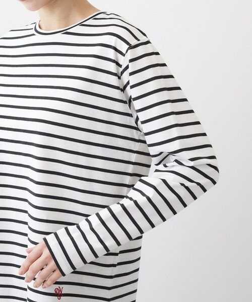 Dessin / デッサン カットソー | シャツテールロングTシャツ | 詳細17