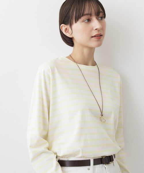 Dessin / デッサン カットソー | シャツテールロングTシャツ | 詳細5