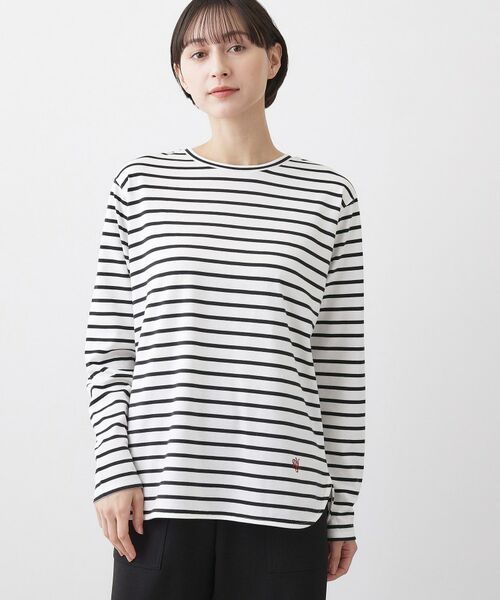 Dessin / デッサン カットソー | シャツテールロングTシャツ | 詳細9