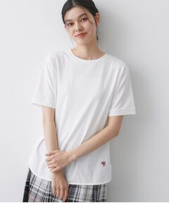 Dessin / デッサン カットソー | 【洗える】半袖シャツテールカットソー