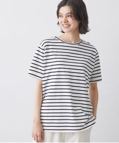 Dessin / デッサン カットソー | 【洗える】半袖シャツテールカットソー