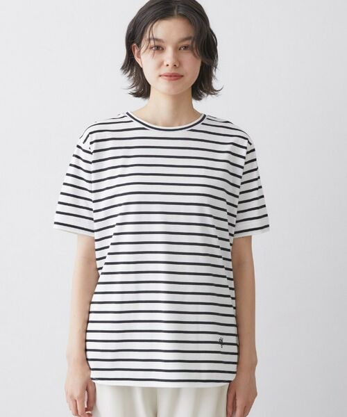 Dessin / デッサン カットソー | 【洗える】半袖シャツテールカットソー | 詳細13