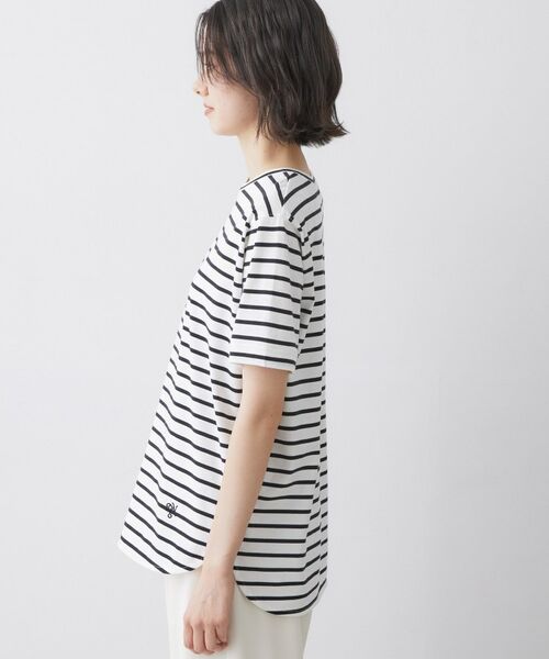 Dessin / デッサン カットソー | 【洗える】半袖シャツテールカットソー | 詳細14