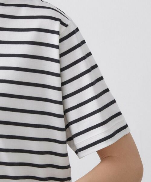 Dessin / デッサン カットソー | 【洗える】半袖シャツテールカットソー | 詳細17