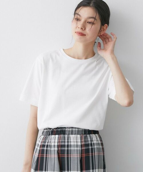 Dessin / デッサン カットソー | 【洗える】半袖シャツテールカットソー | 詳細2